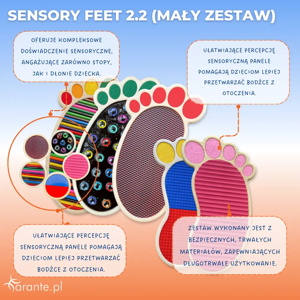 Sensory Feet 2.2 (mały zestaw)